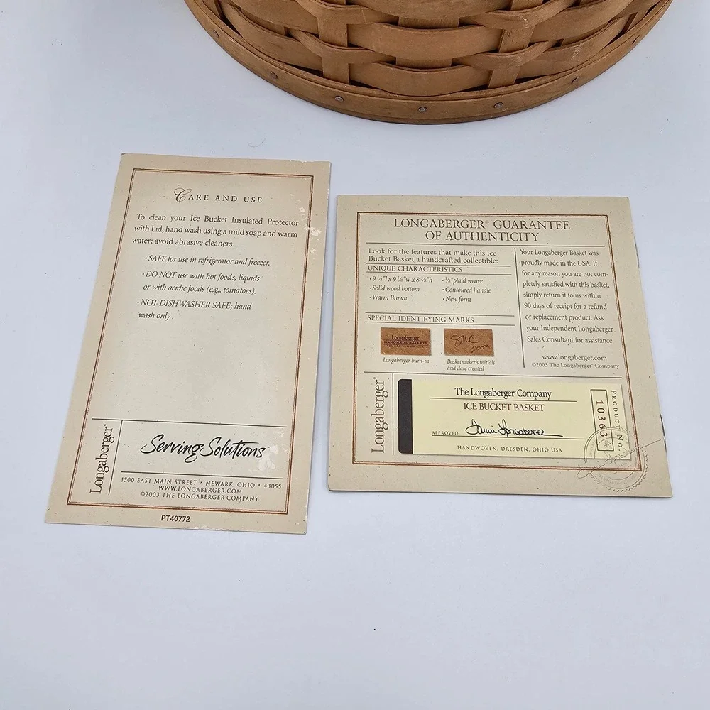 Longaberger item sale